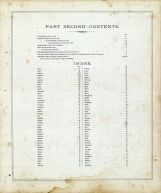 Index - Part Second, Fayette County 1875